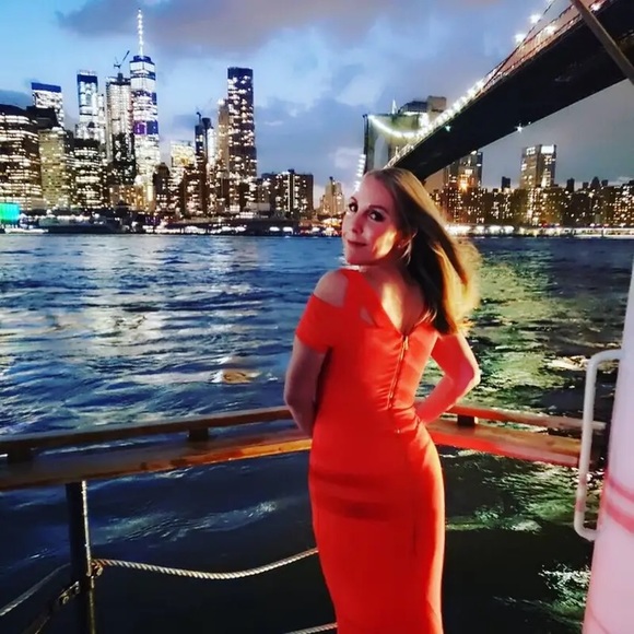 Antonio Berardi Asymmetric Sheath Dress 4 - Picture 5 of 13